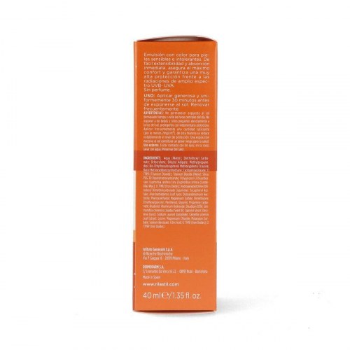 Solcreme med farve Rilastil Sun System SPF 50+ 50 ml