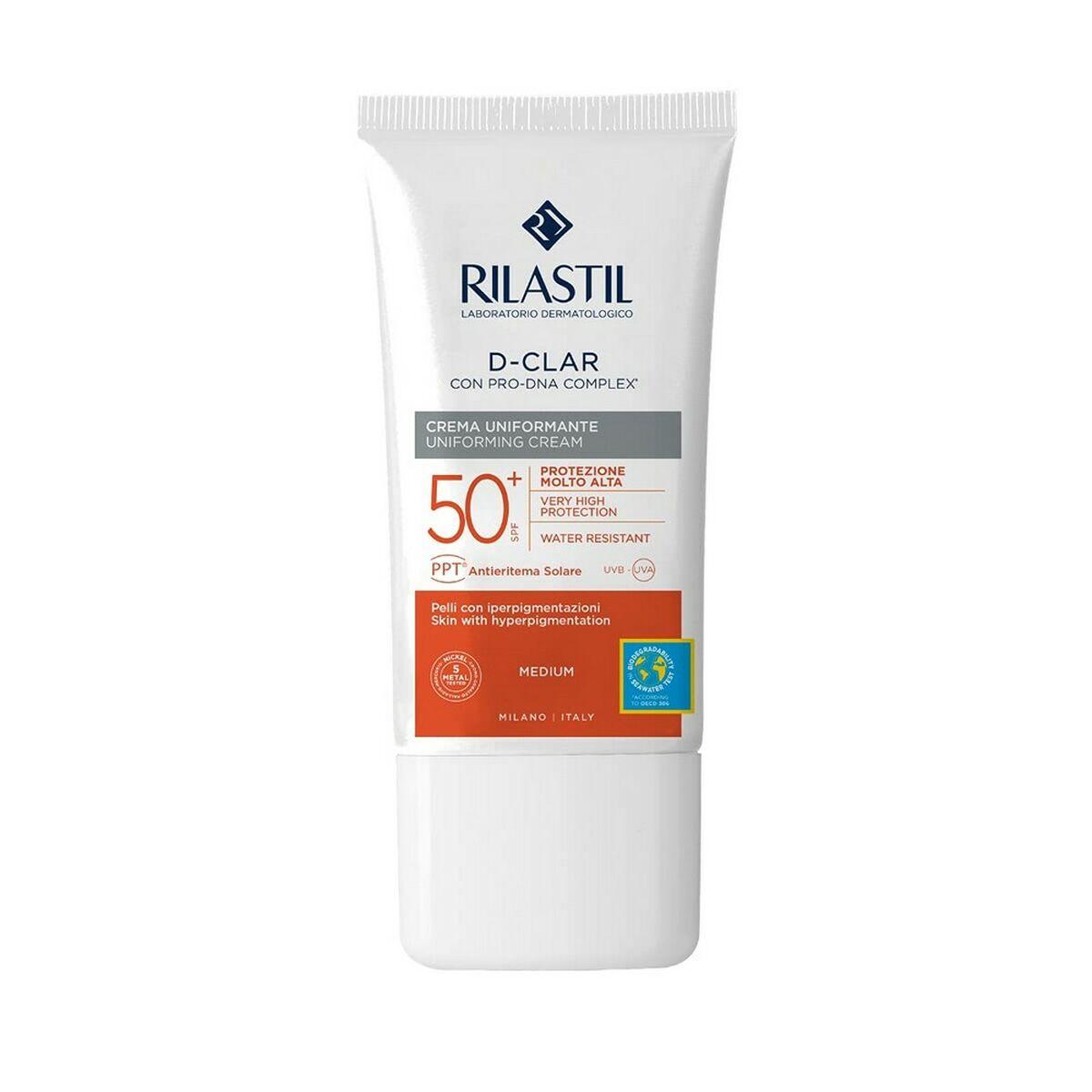 Solcreme SPF 50+ Rilastil D-Clar Medium 40 ml
