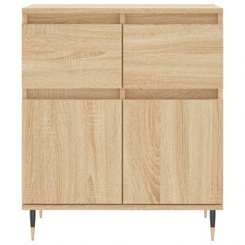 Skænk 60×35×70 cm i konstrueret træ - sonoma-eg
