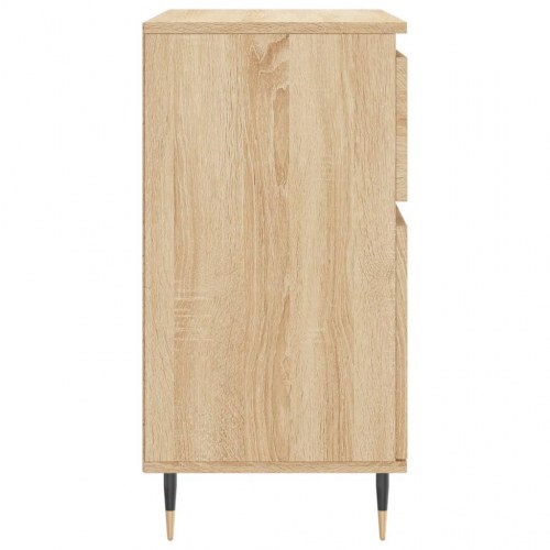 Skænk 60×35×70 cm i konstrueret træ - sonoma-eg