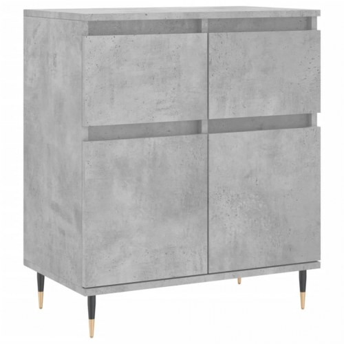 Skænk i konstrueret træ 60 × 35 × 70 cm - betongrå