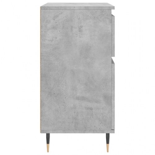 Skænk i konstrueret træ 60 × 35 × 70 cm - betongrå