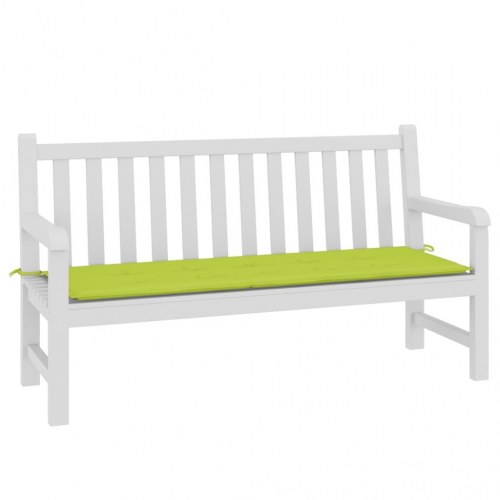 Hynde til havebænk 150 × 50 × 3 cm - oxfordstof, lysegrøn