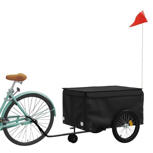 Cykelanhænger 45 kg jern sort