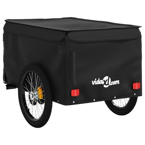 Cykelanhænger 45 kg jern sort