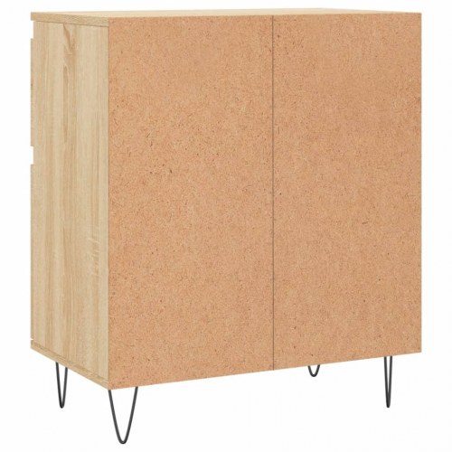 Skænk 60 x 35 x 70 cm i konstrueret træ - sonoma-eg