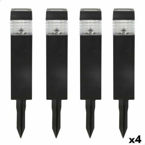 Aktive solcelle-havelamper - sæt á 4 stk., LED, IP44 (6 × 39,5 × 6 cm)