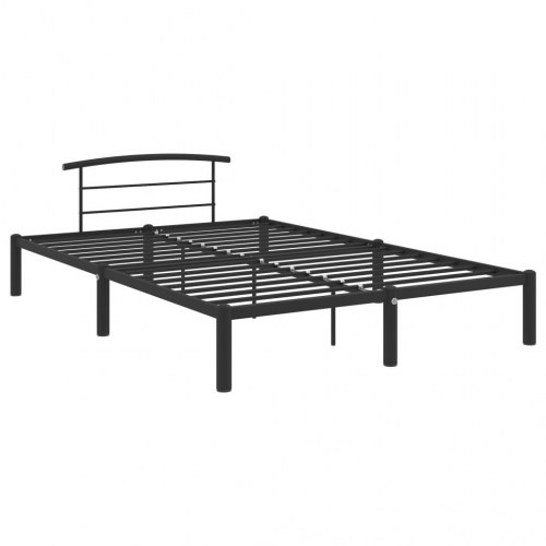 Sengestel i metal 160 x 200 cm - sort