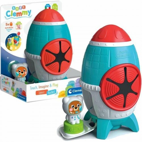 Legetøj Clementoni Space Rocket - lærende raket til baby