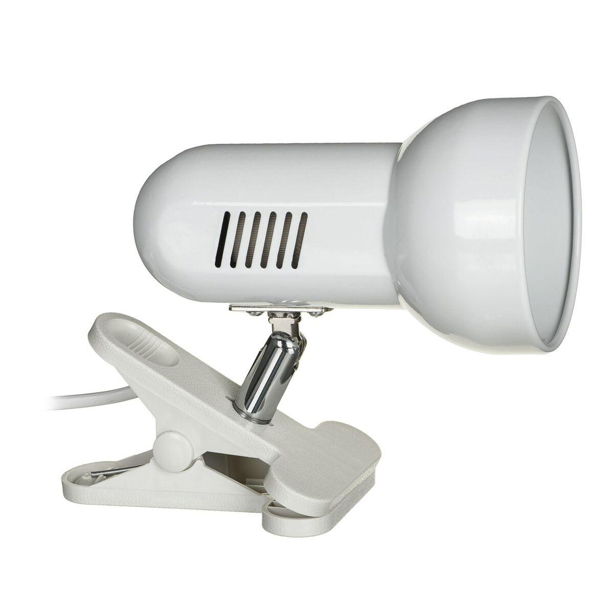Bordlampe Activejet AJE-CLIP Hvid Metal Plastik 60 W