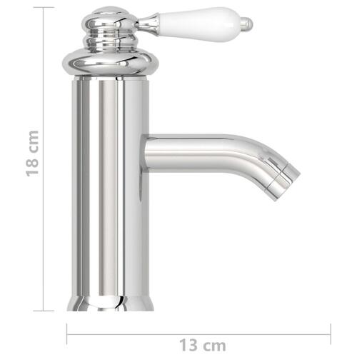 Vandhane til badeværelseshåndvask 130x180 mm kromfinish