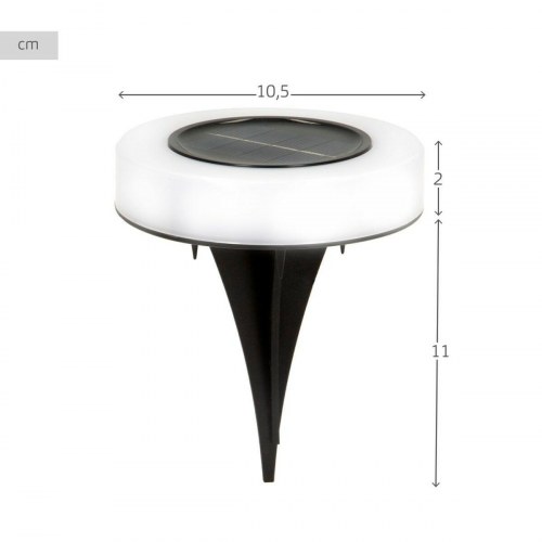 Aktive solcelle-havelys - sæt med 4 stk. LED, IP44 (6 pak)