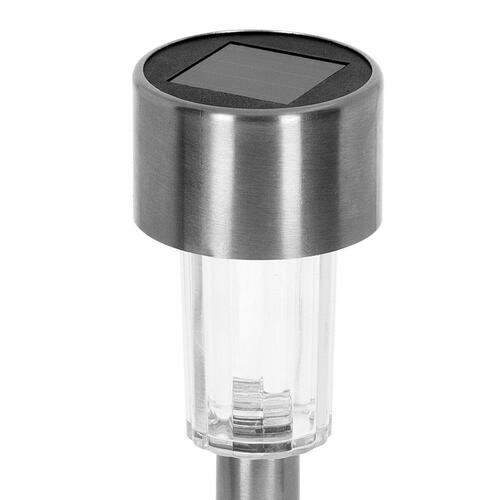 Aktive solcelle havelamper - sæt med 6 stk., LED, IP44, 5,5 × 36 cm