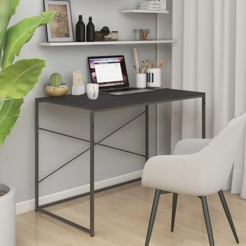 Skrivebord 110 x 60 x 70 cm - sort