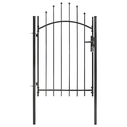 Havelåge stål 1 x 2 m sort