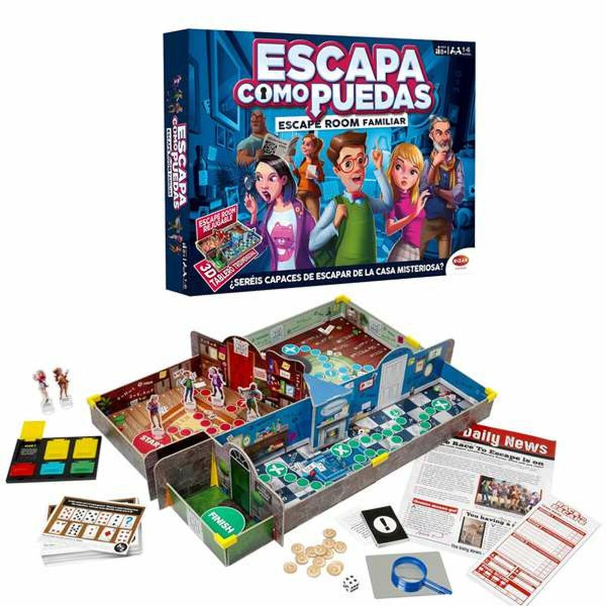Brætspil Bizak Escapa Como Puedas Escape Room Familiar