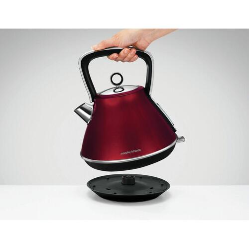 Kedel Morphy Richards Evoke Retro Rød Metal 2200 W 1,5 L