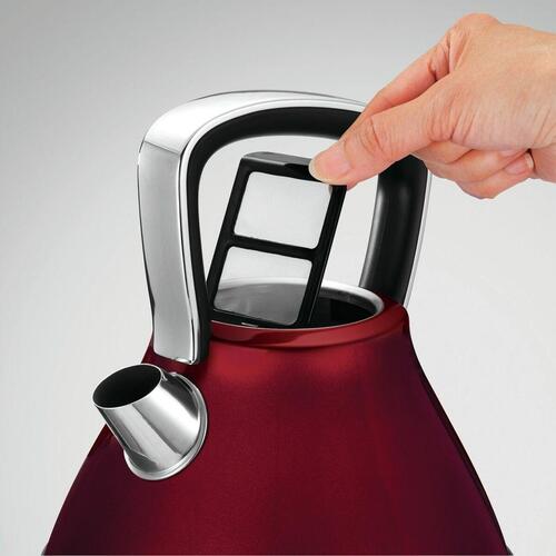 Kedel Morphy Richards Evoke Retro Rød Metal 2200 W 1,5 L