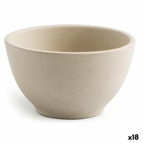 Snackskål Mineral Gres - Beige keramik, 9 × 5 cm (18 stk.)