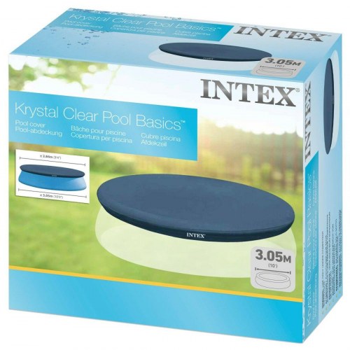 Intex poolovertræk EASY SET 305 cm - 284 × 30 × 284 cm (6-pak)
