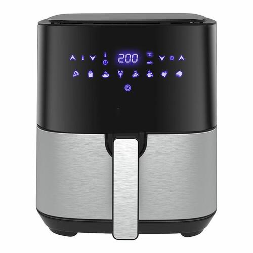 EDM Product Varmluftsfrituregryde 5 L - 1.450 W med LED-skærm