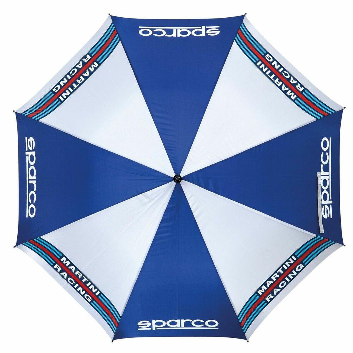 Paraply Sparco Martini Racing Blå / Hvid