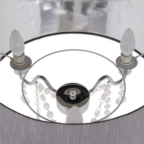 Gulvlampe 44 x 44 x 161 cm Metal Sølv