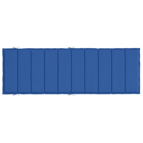 Hynde til liggestol 186 × 58 × 4 cm i oxfordstof - kongeblå