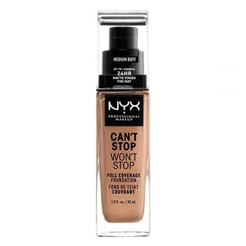 NYX Can't Stop Won't Stop Flydende Foundation 30 ml - Walnut