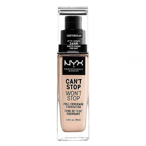NYX Can't Stop Won't Stop Flydende Foundation 30 ml - Walnut