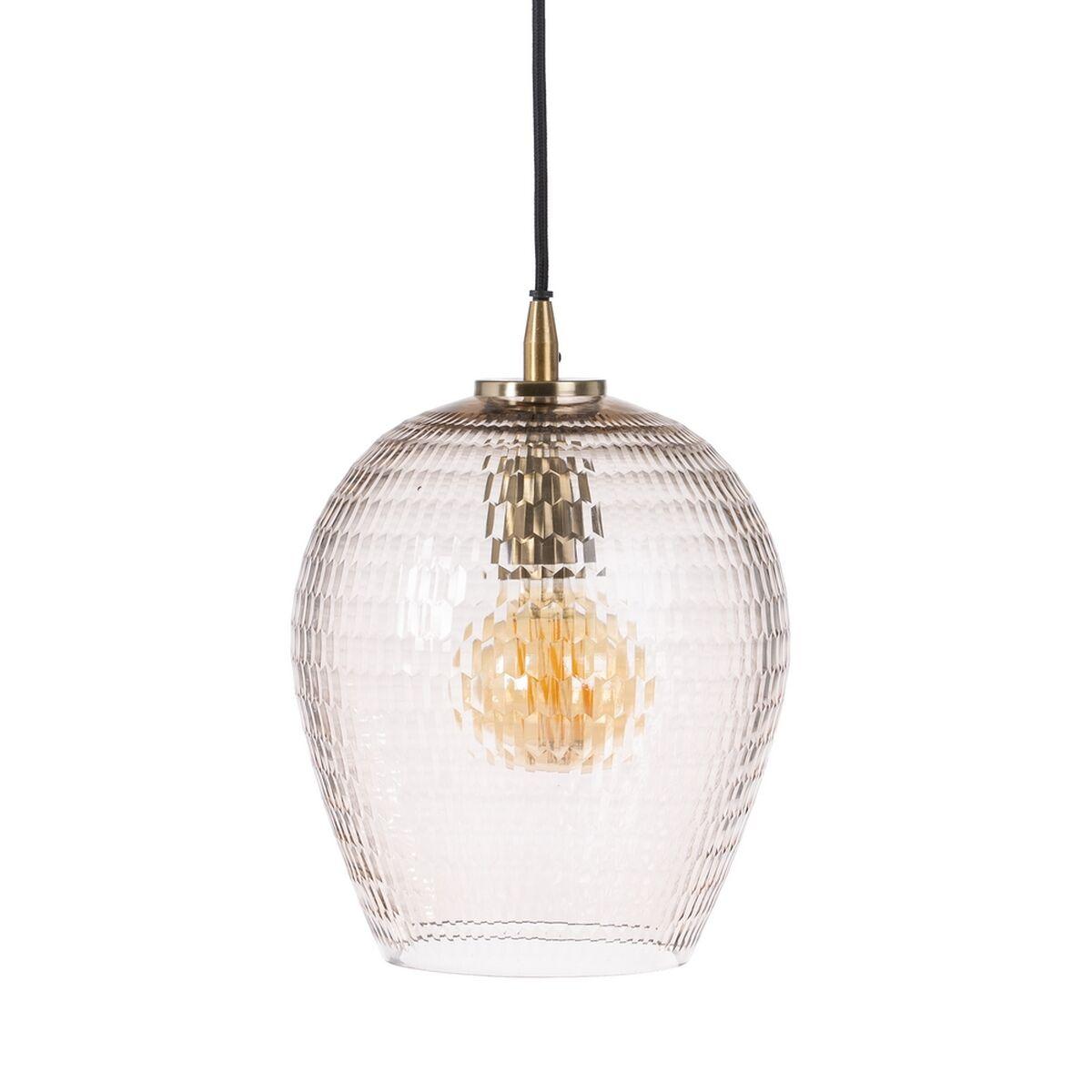 Loftslampe Krystal Metal 22 X 22 X 32 Cm