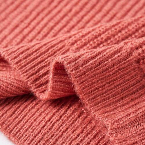 Sweater til børn str. 92 strikket pink