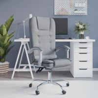Kontorstol med massagefunktion i stof, produktbillede 2 af 2, Kontorstole hos HomeNordic