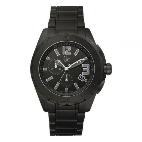 Herreur til mænd Guess Sport Class XXL Black Out 45 mm