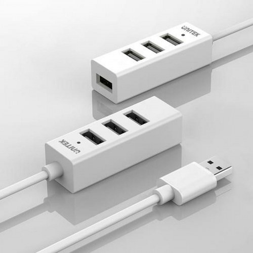 Unitek 3-port USB hub Y-2146 - hvid, USB 2.0
