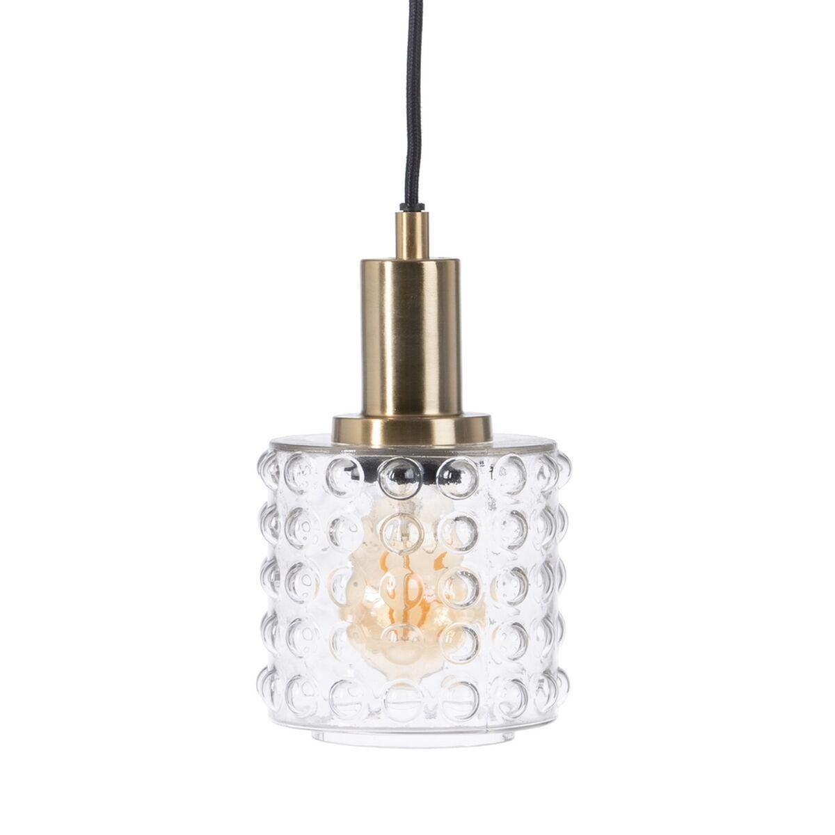 Loftslampe Krystal Metal 12 X 12 X 23 Cm
