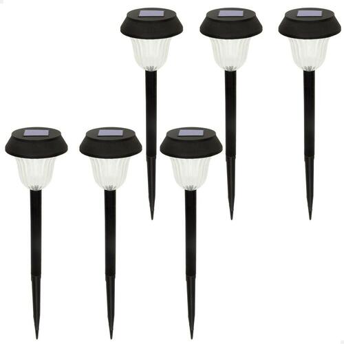 Aktive solcelle-havelys - sæt á 6 dele, LED, IP44 (4 pakker)