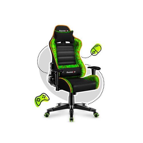 Gaming-stol Huzaro HZ-Ranger 6.0 Pixel Mesh Sort/Blå