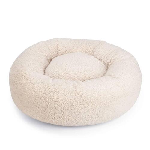 Beeztees hundeseng Jaxx 50x20 cm memoryskum beige