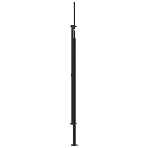 Udtrækkelig sidemarkise - antracit 200 × 300 cm