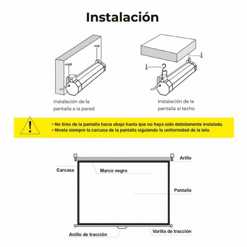 Phoenix PH200 projektorlærred 112" foldbart