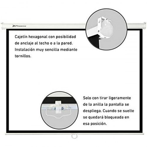 Phoenix PH200 projektorlærred 112" foldbart