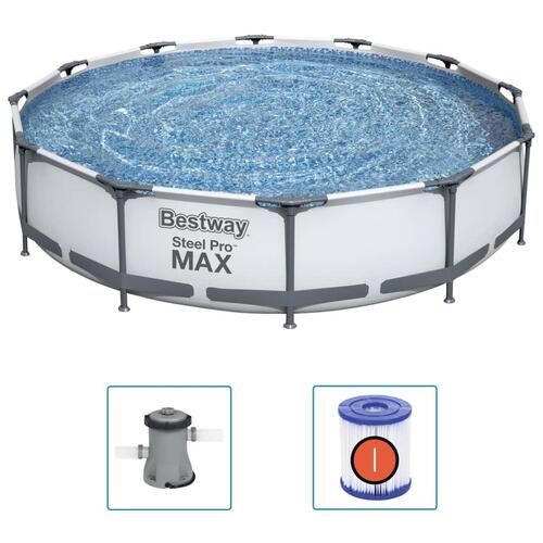 Bestway Steel Pro MAX swimmingpoolsæt 366x76 cm