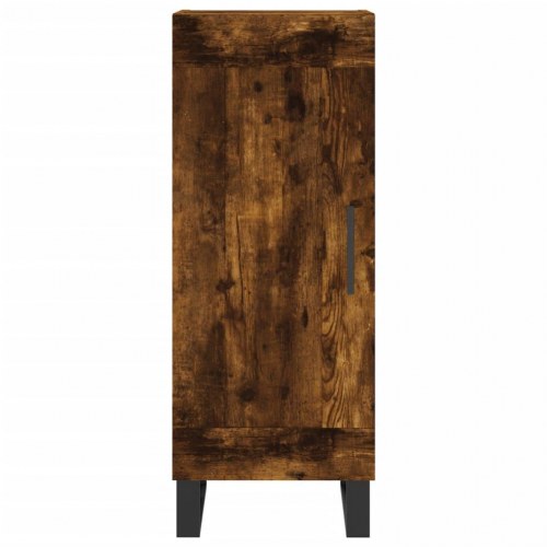 Højskab 34,5×34×180 cm i konstrueret træ - røget egetræ