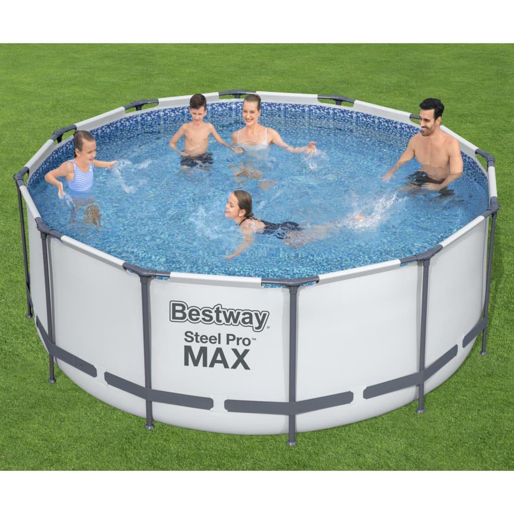 Steel Pro Max Swimmingpoolsæt Rund 366x122 Cm