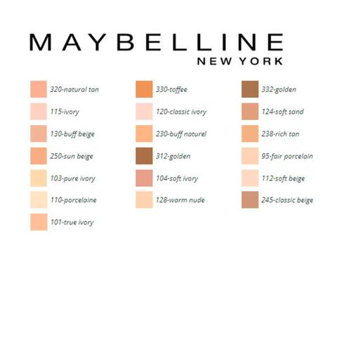 Flydende makeup foundation Fit Me! Maybelline (30 ml) (30 ml) 103-pure ivory 30 ml