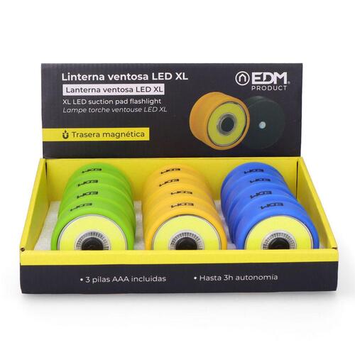 Lygte LED EDM Cob Sugekop Magnet 2 W 80 Lm