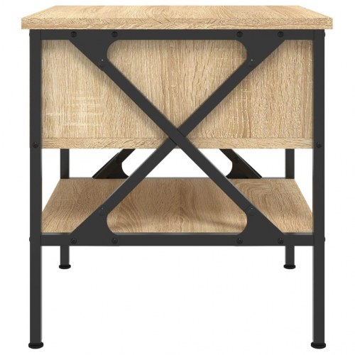 Sengeborde 2 stk. i sonoma-eg - 40 x 42 x 45 cm