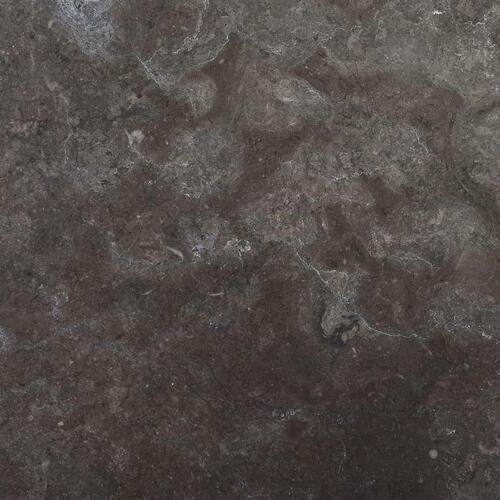 Bordplade Ø40x2,5 cm marmor sort