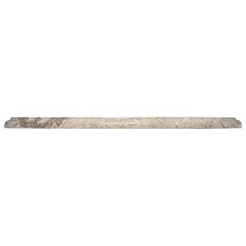 Bordplade Ø50x2,5 cm marmor grå